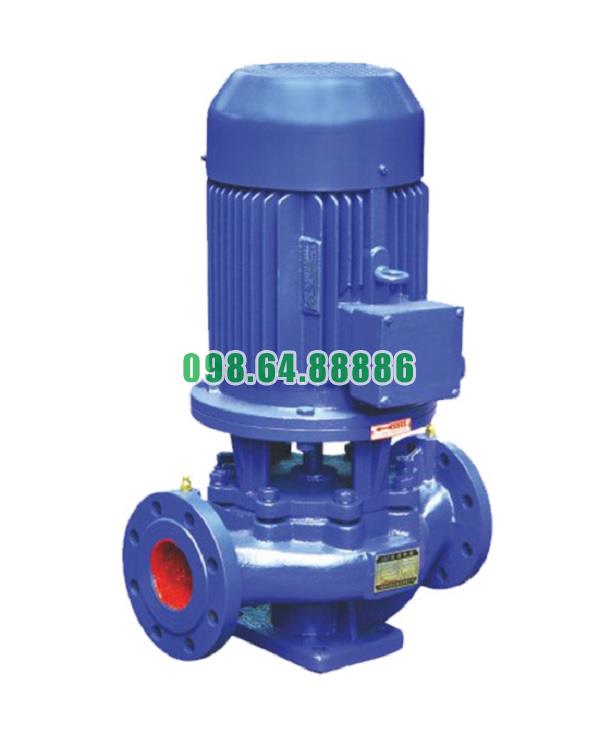 Máy bơm nước ly tâm trục đứng ISG25-125 cột áp cao 20m lưu lượng 1.11 L/s
