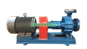 Bơm ly tâm dầu truyền nhiệt RY40-25-160 lưu lượng 10 m3/h, công suất 2.2 kW, cột áp 28 m, tốc độ 2.900 vòng/phút